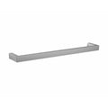 Thermorail Heated Towel Single Rail - Square-Accessories-Thermogroup-832x40x100mm (30 Watts)-Brushed Stainless Steel-place-and-palette