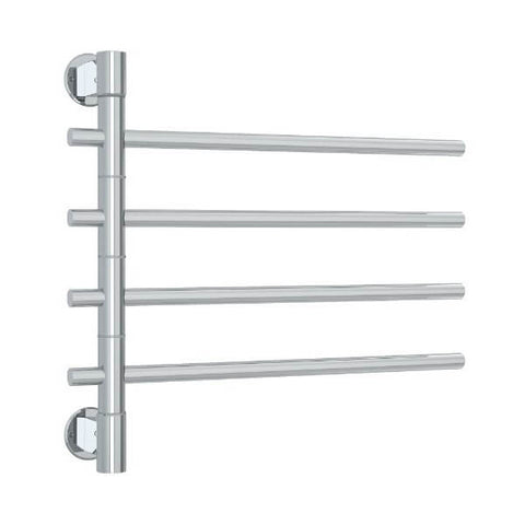 Thermorail Non-Heated Swivel Towel Rail - 4 Bars-Accessories-Thermogroup-Straight/Round-place-and-palette