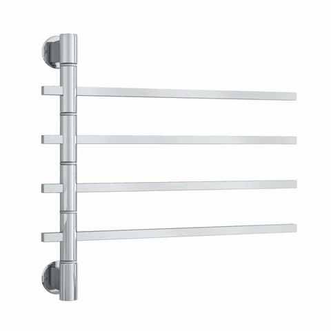 Thermorail Non-Heated Swivel Towel Rail - 4 Bars-Accessories-Thermogroup-Straight/Square-place-and-palette