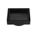 Tile Insert Waste-Accessories-Modern National-Electroplated 
Matt Black-115mm/75mm Outlet-place-and-palette