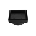 Tile Insert Waste-Accessories-Modern National-Electroplated 
Matt Black-115mm/95mm Outlet-place-and-palette