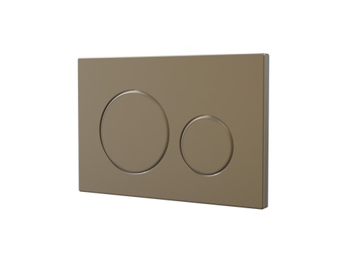 Universal Wall Flush Button Round-Toilets-ParTaps-Antique Bronze-place-and-palette