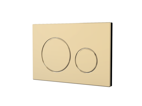 Universal Wall Flush Button Round-Toilets-ParTaps-Brass Gold-place-and-palette