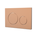 Universal Wall Flush Button Round-Toilets-ParTaps-Brushed Copper-place-and-palette