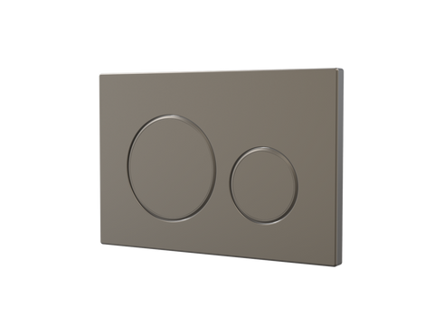 Universal Wall Flush Button Round-Toilets-ParTaps-Gunmetal-place-and-palette