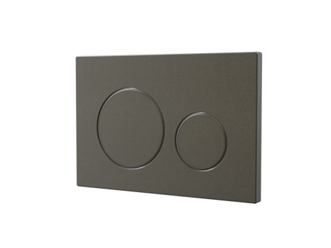 Universal Wall Flush Button Round-Toilets-ParTaps-Volcanic Grey-place-and-palette