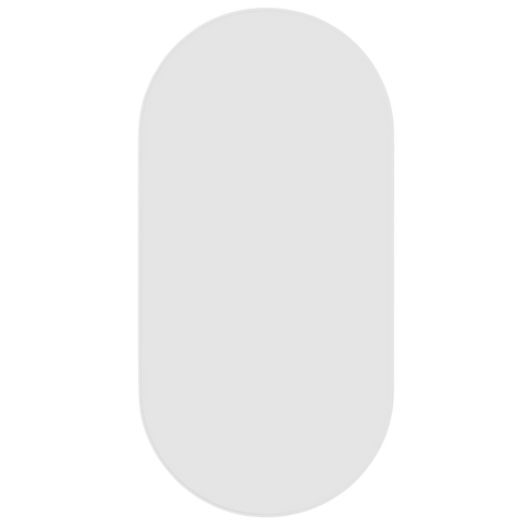 Pill-Shaped Framed Mirror