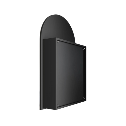 Mirrors Thermogroup Arch-Shaped Mirror Cabinet Colour: White Place & Palette