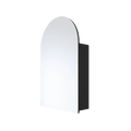 Mirrors Thermogroup Arch-Shaped Mirror Cabinet Colour: Black Place & Palette