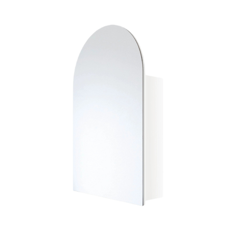 Mirrors Thermogroup Arch-Shaped Mirror Cabinet Colour: White Place & Palette