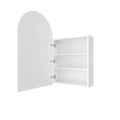 Mirrors Thermogroup Arch-Shaped Mirror Cabinet Colour: White Place & Palette