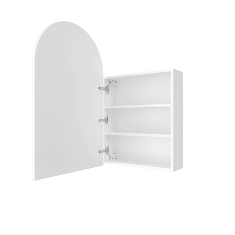 Mirrors Thermogroup Arch-Shaped Mirror Cabinet Colour: White Place & Palette