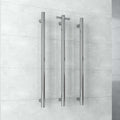 Accessories Thermogroup Round Polished Non-Heated Vertical Single Towel Rail Colour: Polished Stainless Steel Place & Palette