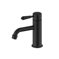 Tapware Nero York Straight Basin Mixer With Metal Lever Colour: Matte Black Place & Palette