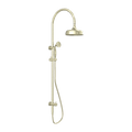 Showers Nero York Twin Shower With Metal Hand Shower Colour: Aged Brass Place & Palette