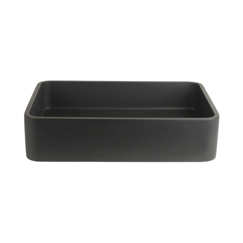 Basins The Peninsula Collection Bella Basin Colour: Matte Black Place & Palette