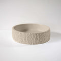 Basins Sticks & Stone Co Concrete Round Rugged Basin Colour: Barren Place & Palette