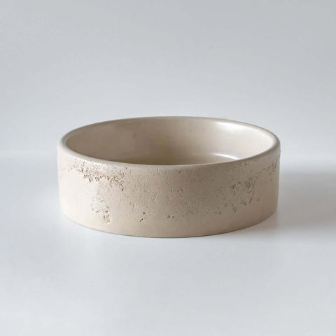 Basins Sticks & Stone Co Concrete Round Textured Basin Colour: Barren Place & Palette