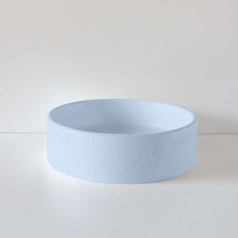 Basins Sticks & Stone Co Concrete Round Textured Basin Colour: Bondi Place & Palette