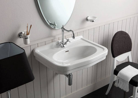 Basins Turner Hastings Claremont Basin Size: 68x51 Mounting: Basin Only (Wall Hung) Taphole: No Taphole Place & Palette