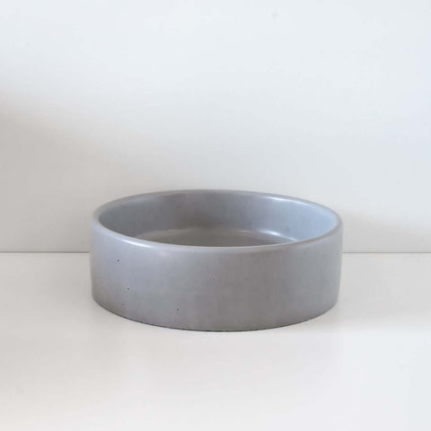 Basins Sticks & Stone Co Concrete Polished Round Basin Colour: Cradle Mountain Place & Palette