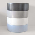 Basins Sticks & Stone Co Concrete Polished Round Basin Colour: Whitehaven Place & Palette