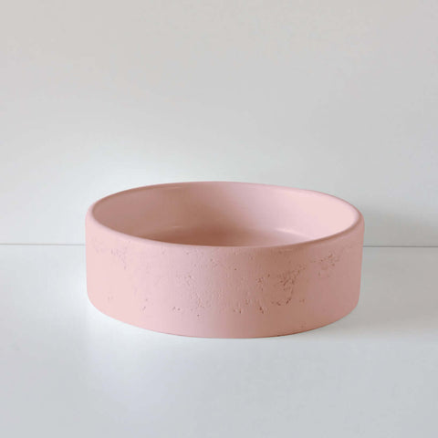 Basins Sticks & Stone Co Concrete Round Textured Basin Colour: Hart Place & Palette