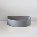 Basins Sticks & Stone Co Concrete Polished Half Moon Basin Colour: Jimbour Place & Palette