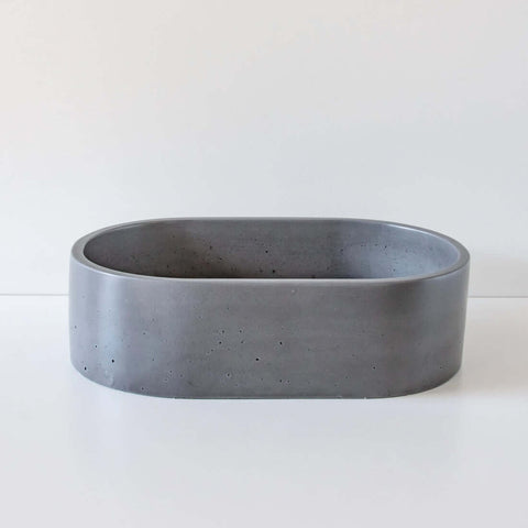 Basins Sticks & Stone Co Concrete Polished Vessel Basin Colour: Jimbour Place & Palette