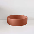 Basins Sticks & Stone Co Concrete Polished Round Basin Colour: Uluru Place & Palette