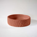 Basins Sticks & Stone Co Concrete Round Rugged Basin Colour: Uluru Place & Palette